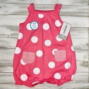 Carter’s Baby Girl Romper 3 Months 🦀 New With Tag